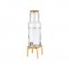 Dispensador Bebidas Vidro Nordic Wood 7500ml 23X23X60.5cm