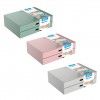 Caixa Organizadora 2 Gavetas Pastel A4