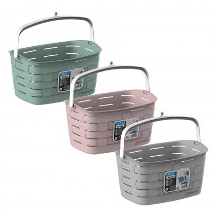 Cesto Para Molas Bamboo Pastel 23X12X12cm