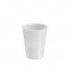 Copo Plstico Reutilizvel Branco 250ml Pack 50