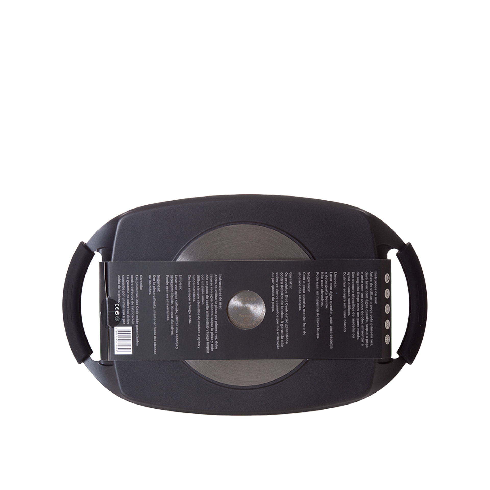Placa Grill Granito Diet Cook Indução 45cm