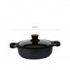 Caarola Alumnio Fundido Diet Cook Induo Baixa 26cm