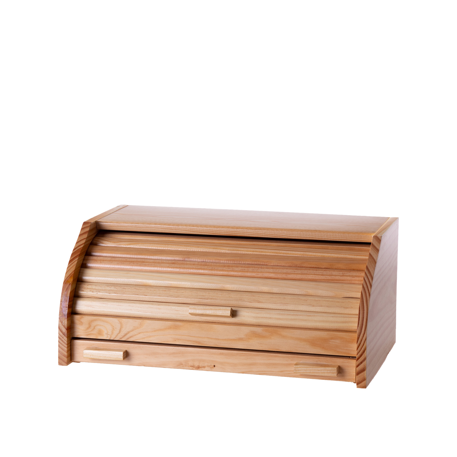 Caixa Pão Gaveta Madeira Verniz 42X27X20cm