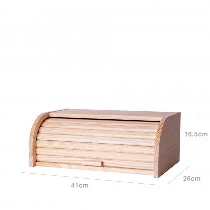 Caixa Po Madeira Natural Classic 41X26X16.5cm
