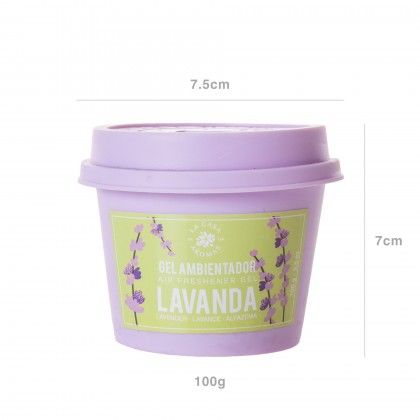 Gel Ambientador Cupcake Lavanda 100gr 7.5X7cm