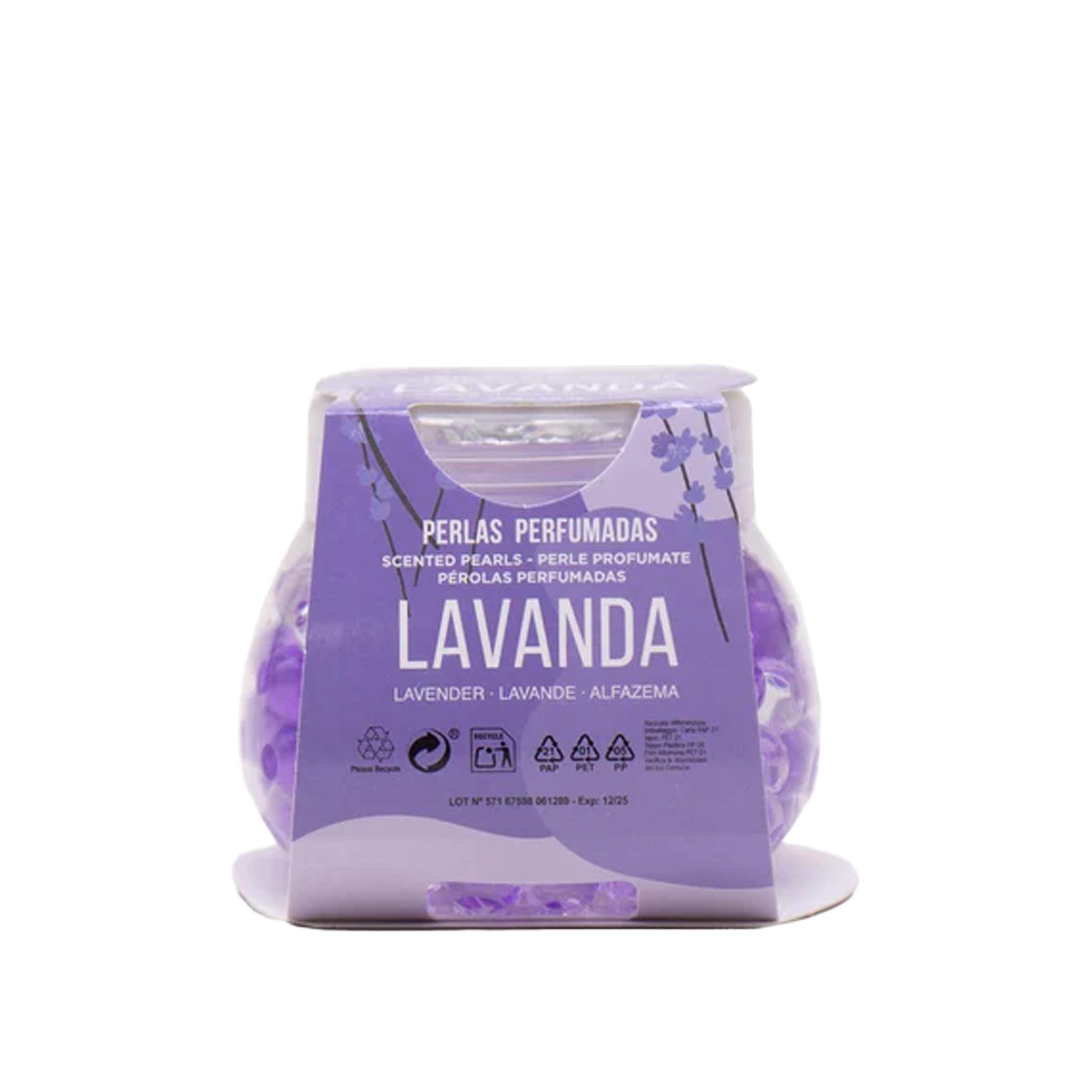 Pérolas Perfumadas Lavanda 100gr 8X6.5cm