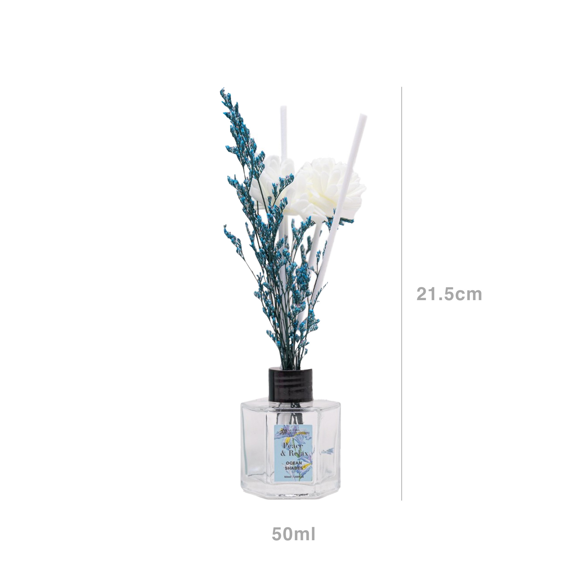 Mikado Bouquet Flores Peace & Relax 50ml 9X7X21.5cm