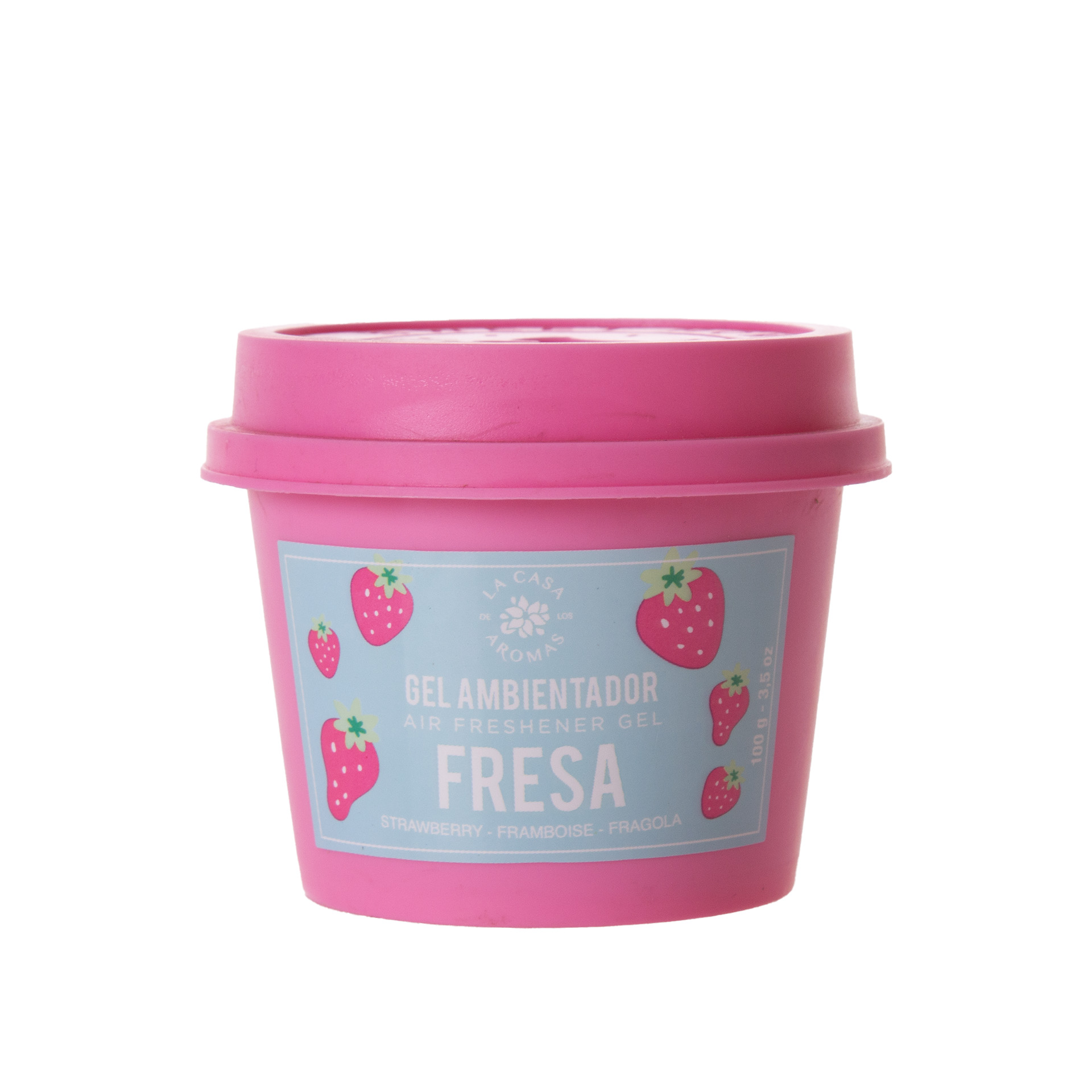 Gel Ambientador Cupcake Morango 100gr 7.5X7cm