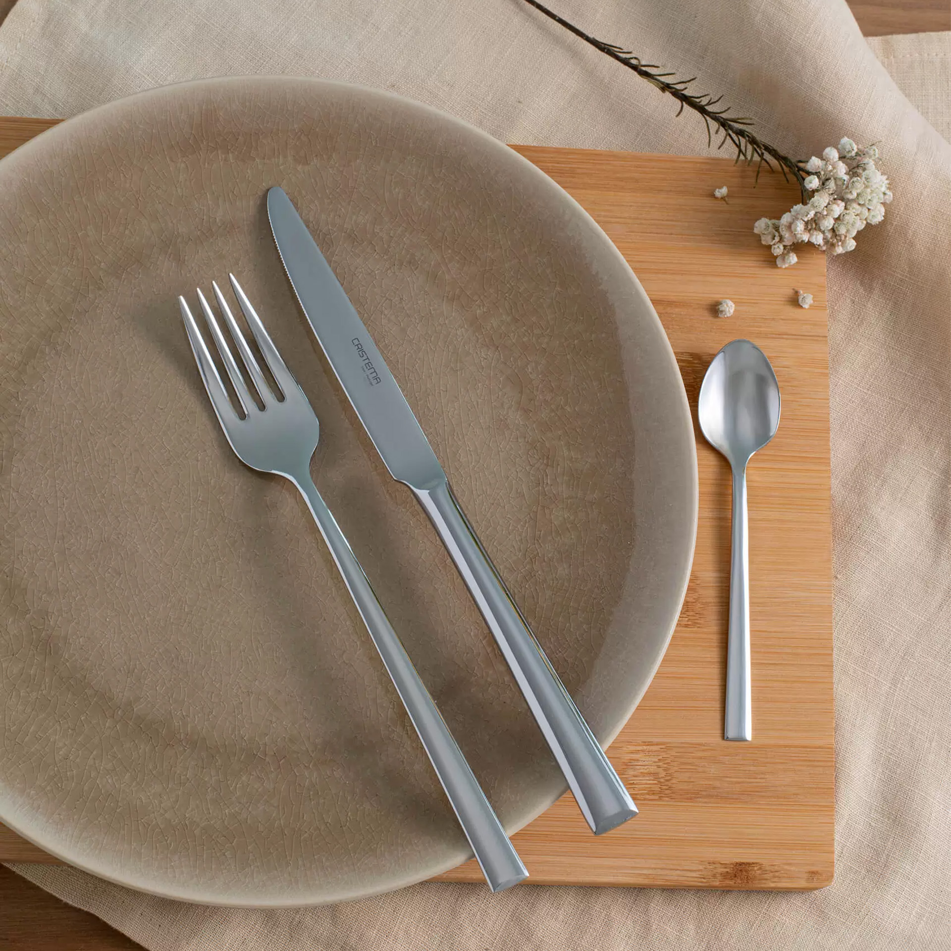 Colher Sobremesa Inox Chicago 2X177mm