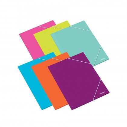Capa Elsticos Ambar School Cartolina A4