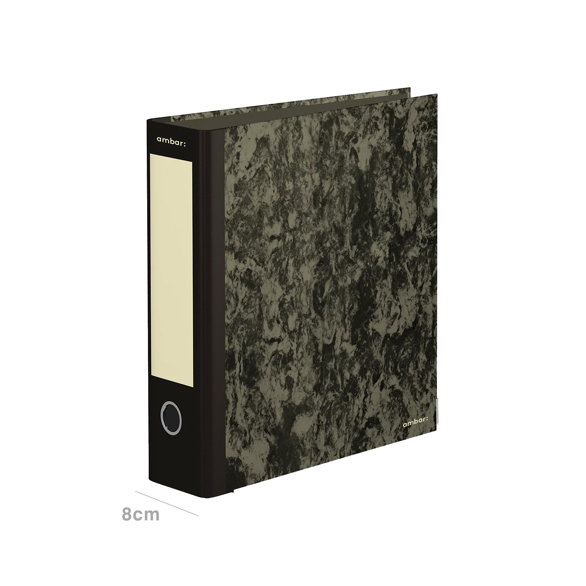 Pasta Arquivo Ambar Comercial A4 L/80mm