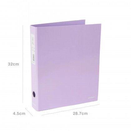 Pasta Arquivo L/E Ambar ClassroomMates A4 Pastel Roxo Pasta Arquivo L/E Ambar ClassroomMates A4 Pastel Roxo