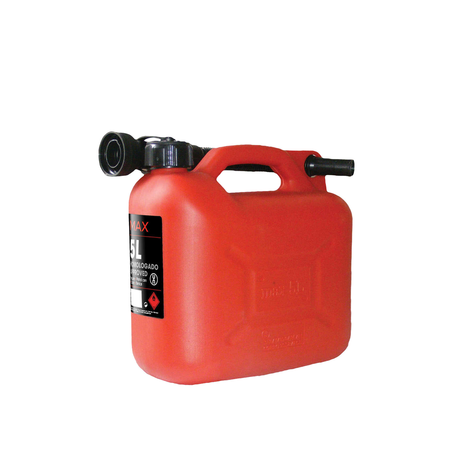 Jerrycan Plástico Max Homologado 5L