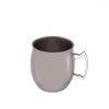 Caneca Cerveja Inox Liso Redondo 550ml 8.5X10cm Caneca Cerveja Inox Liso Redondo 550ml 8.5X10cm