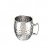 Caneca Cerveja Inox Martelado Redondo 550ml 9.5X10cm Caneca Cerveja Inox Martelado Redondo 550ml 9.5X10cm