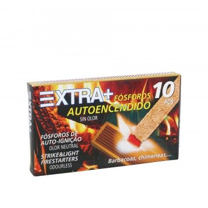 Fsforo Extra+ Acendalha 10cm 10 Unidades