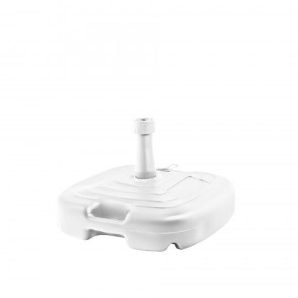 Base Guarda Sol Plstico Branco 45X45X27cm