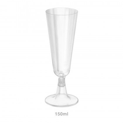 Copo Flute Reutilizvel 150ml Pack 4