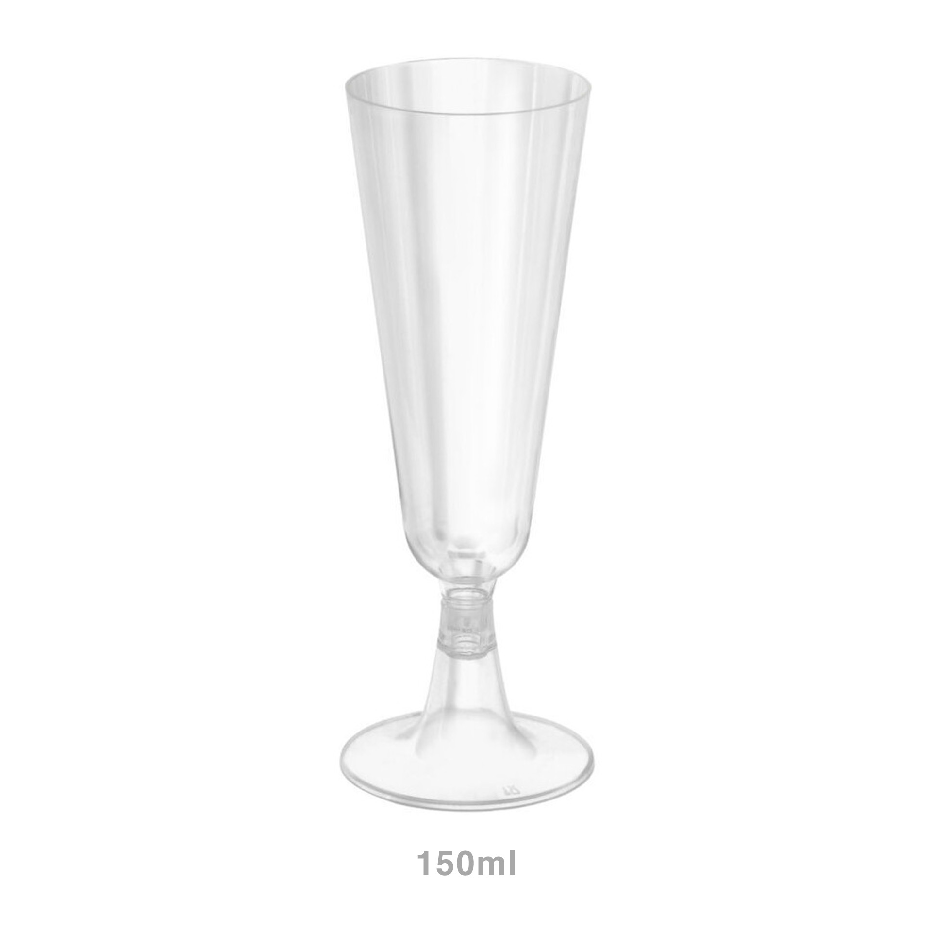 Copo Flute Reutilizável 150ml Pack 4