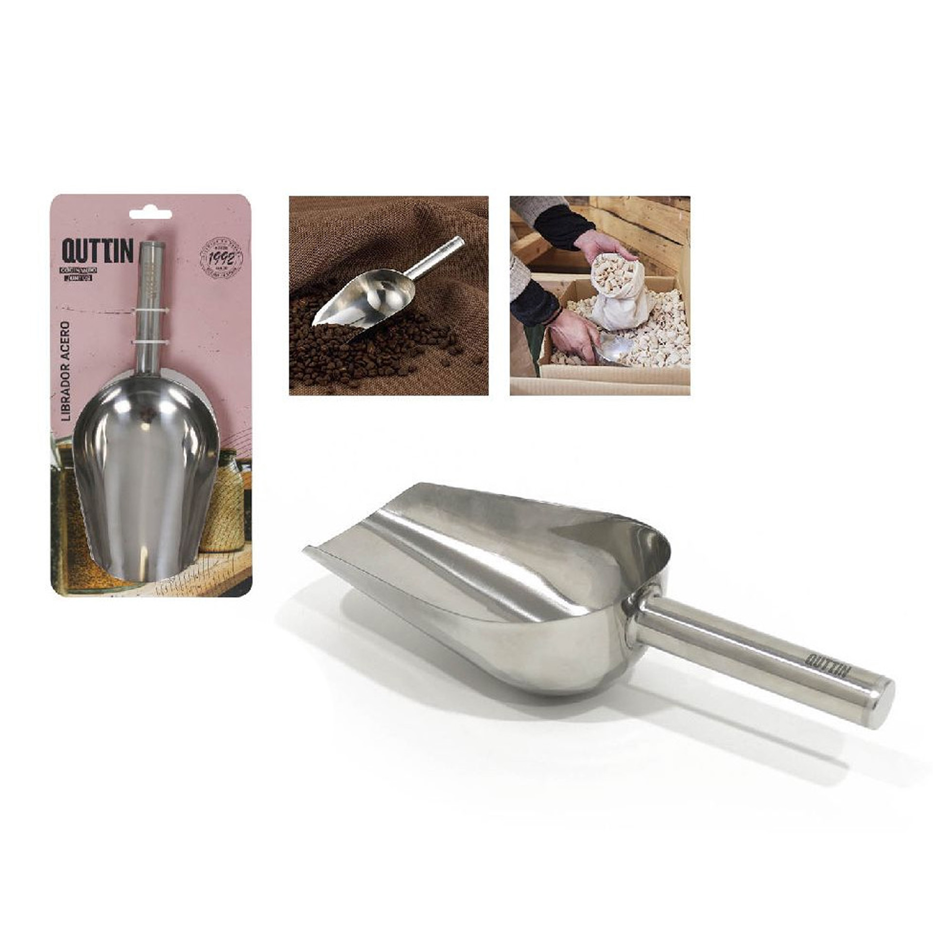 Pá Gelo Inox 24.5X10X5cm