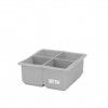 Cuvete Gelo Silicone Flex 4 Cubos 11.3X11.3X5cm