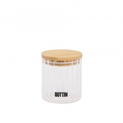 Frasco Hermtico Quttin Tampa Bambu 500ml 9X11cm