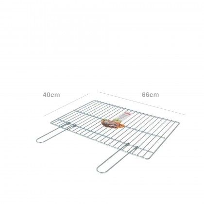 Grelha Fogareiro Zincada 66X40cm