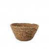 Cesto Vime Seagrass Redondo 10X6cm