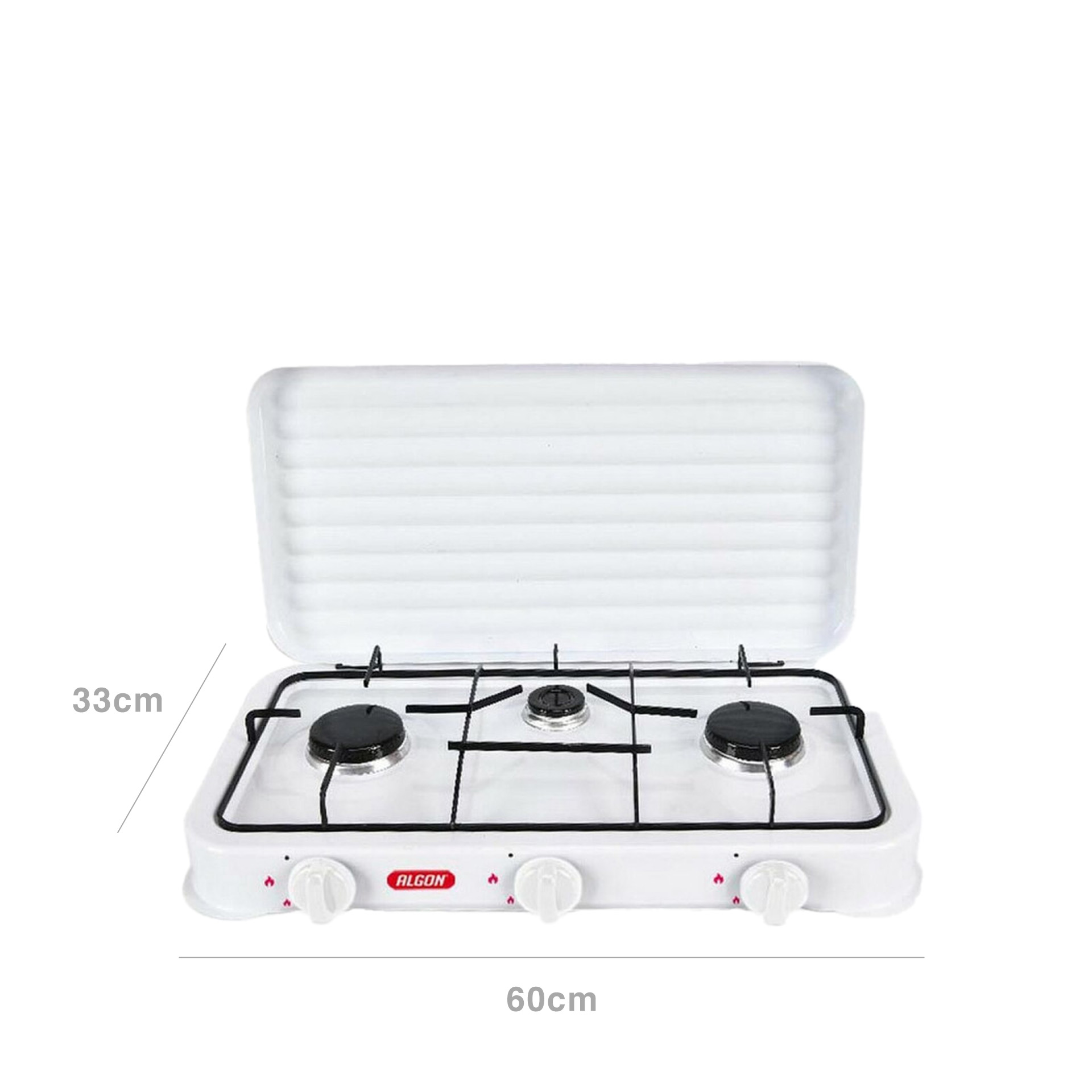 Fogão Gás 3 Bocas 60X33cm