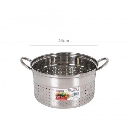 Cozedor Vapor Inox para Caarola 24cm
