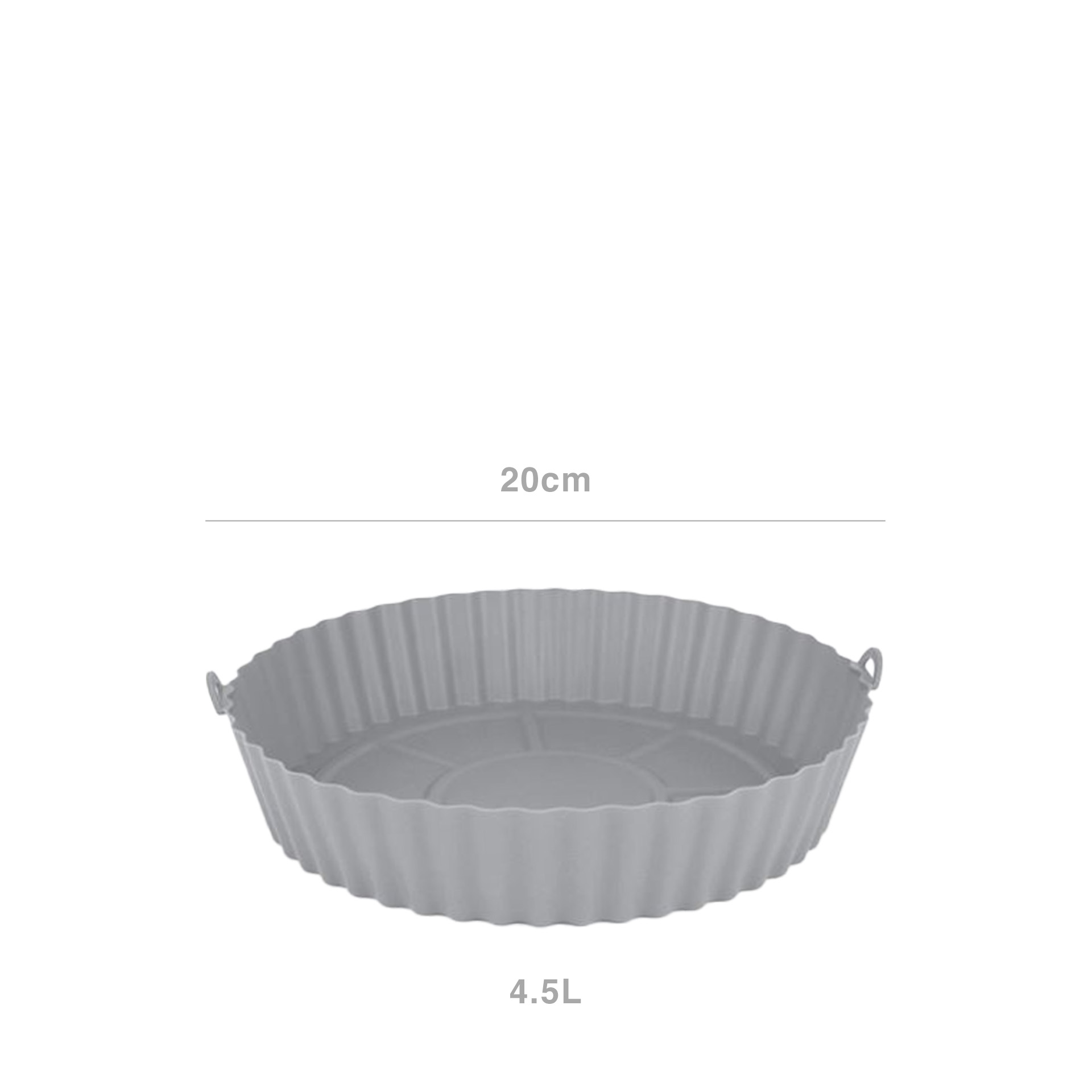 Forma Silicone para Airfryer 18/20cm