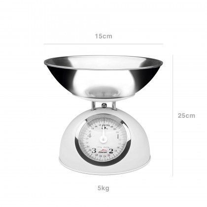 Balana Cozinha Mecnica Inox Retro com Taa 5kg