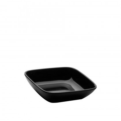 Saladeira Melamina Classic Preto 120ml 10X10X2.5cm