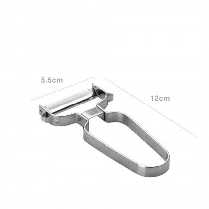 Descascador Inox Lmina Serrilha 5.5X12cm