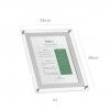 Porta Menu Exterior Acr�lico A3 50X38cm