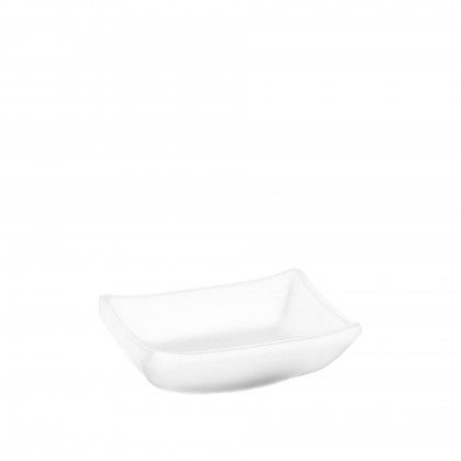 Travessa Molho Mini Branca 9X7X3cm