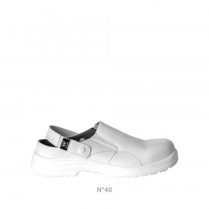 Soca com Fivela Biqueira Compósito Bangui SB Branco N.40 Soca com Fivela Biqueira Compósito Bangui SB Branco N.40