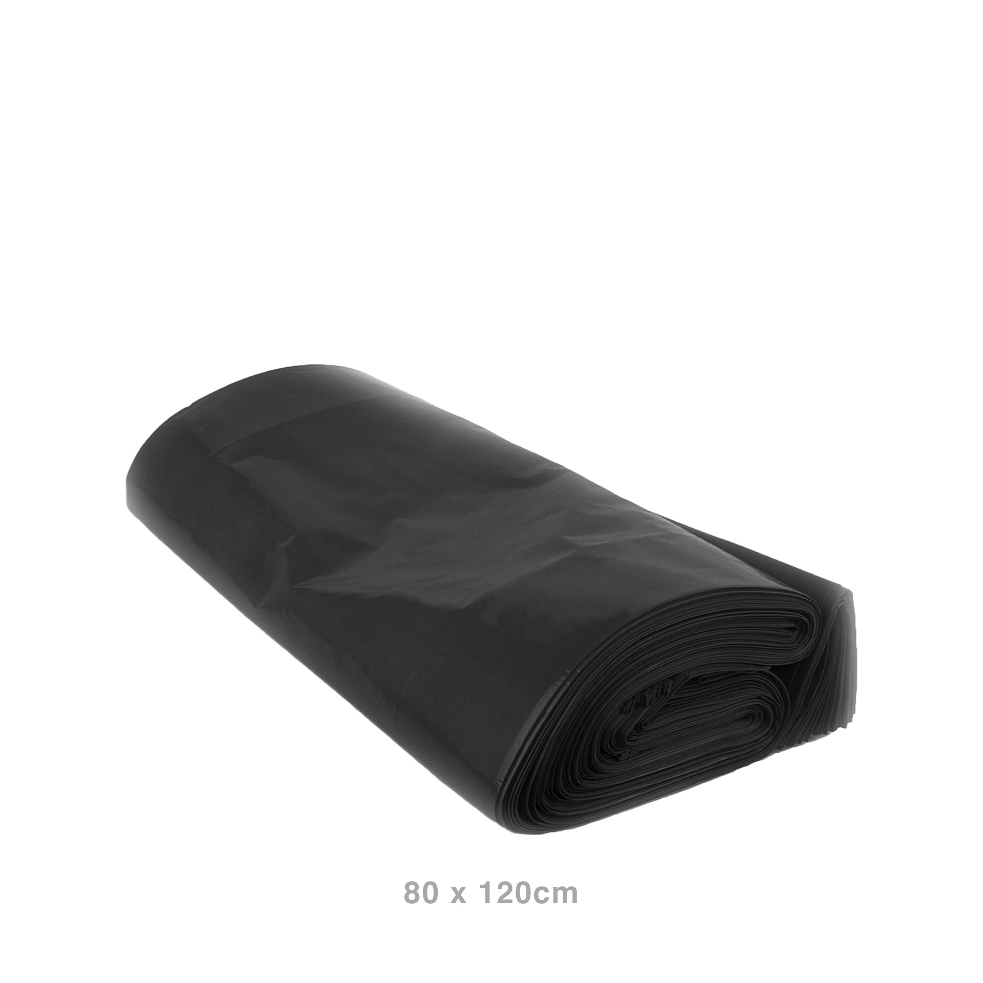 Saco Lixo Plástico Preto (kg) 80X120X0.80cm