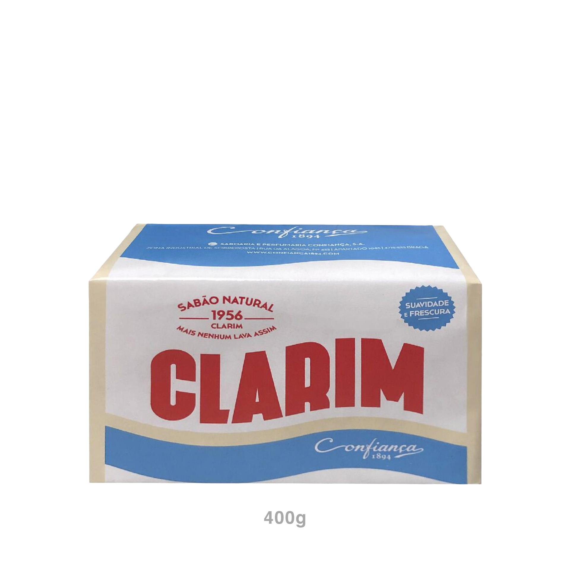 Sabão Confiança Clarim Barra 400gr