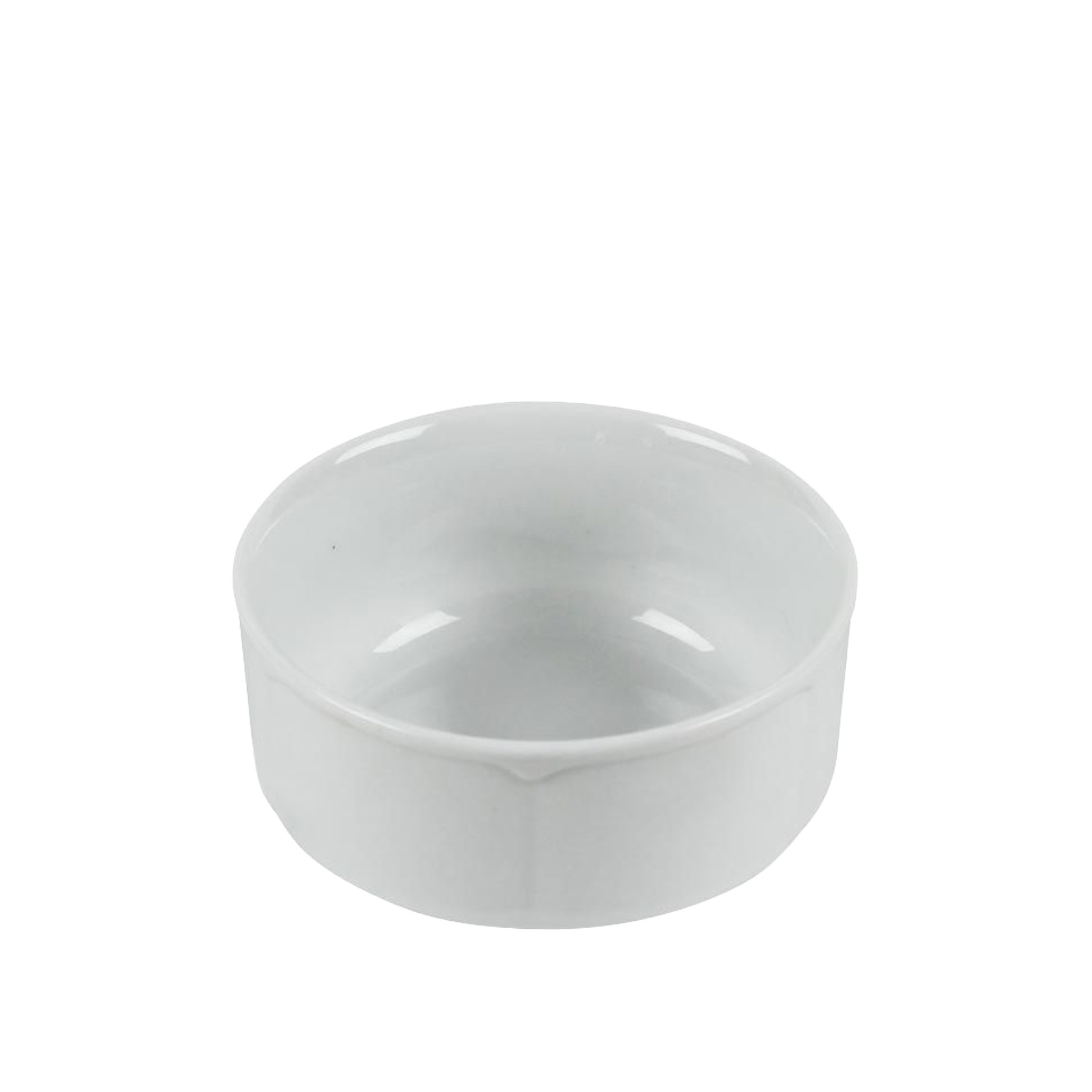 Taça Porcelana Redonda Branca 10X5cm