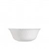 Saladeira Vidro Opaco Feston Branco 16cm