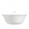 Saladeira Vidro Opaco Feston Branco 16cm