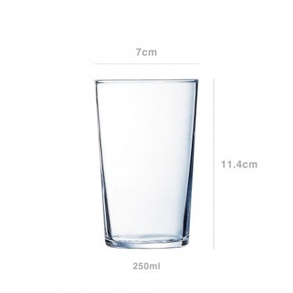 Copo Cerveja Conique 25cl 7X11.4cm Pack 6 Copo Cerveja Conique 25cl 7X11.4cm Pack 6