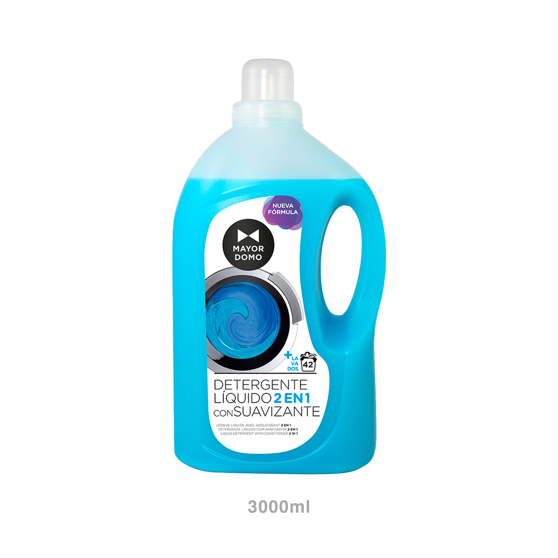 Detergente Líquido Máquina Mayordomo 2 Em 1 3000ml