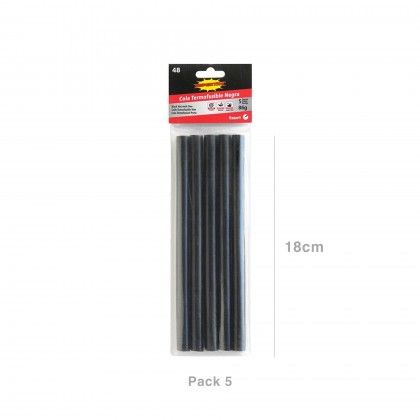 Cola Quente Supertite para Pistola Preta 86gr 11X180mm Pack 5