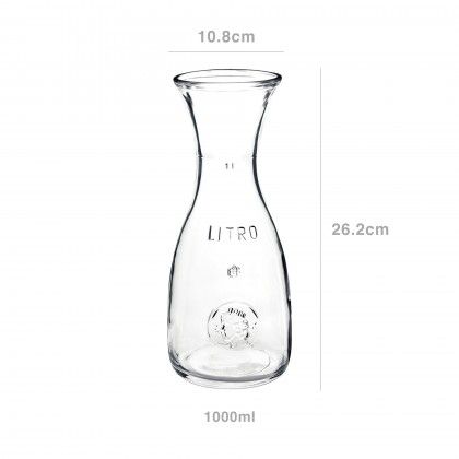 Decanter Vidro Misura 1000ml 10.8X26.2cm Decanter Vidro Misura 1000ml 10.8X26.2cm