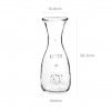 Decanter Vidro Misura 1000ml 10.8X26.2cm Decanter Vidro Misura 1000ml 10.8X26.2cm