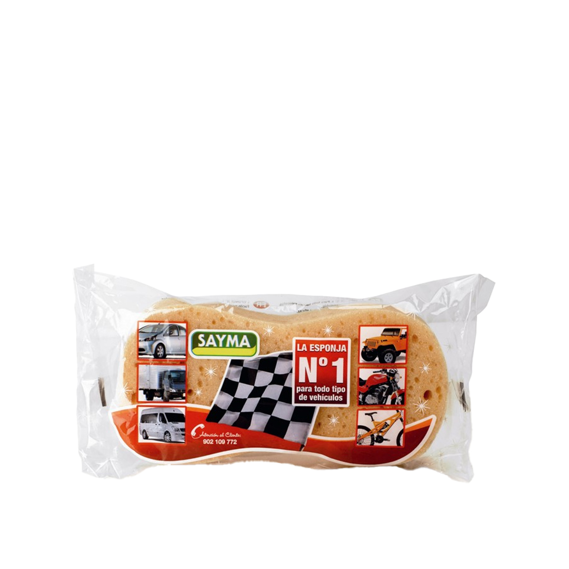 Esponja Lava Carros Grande 22X11X4.5cm