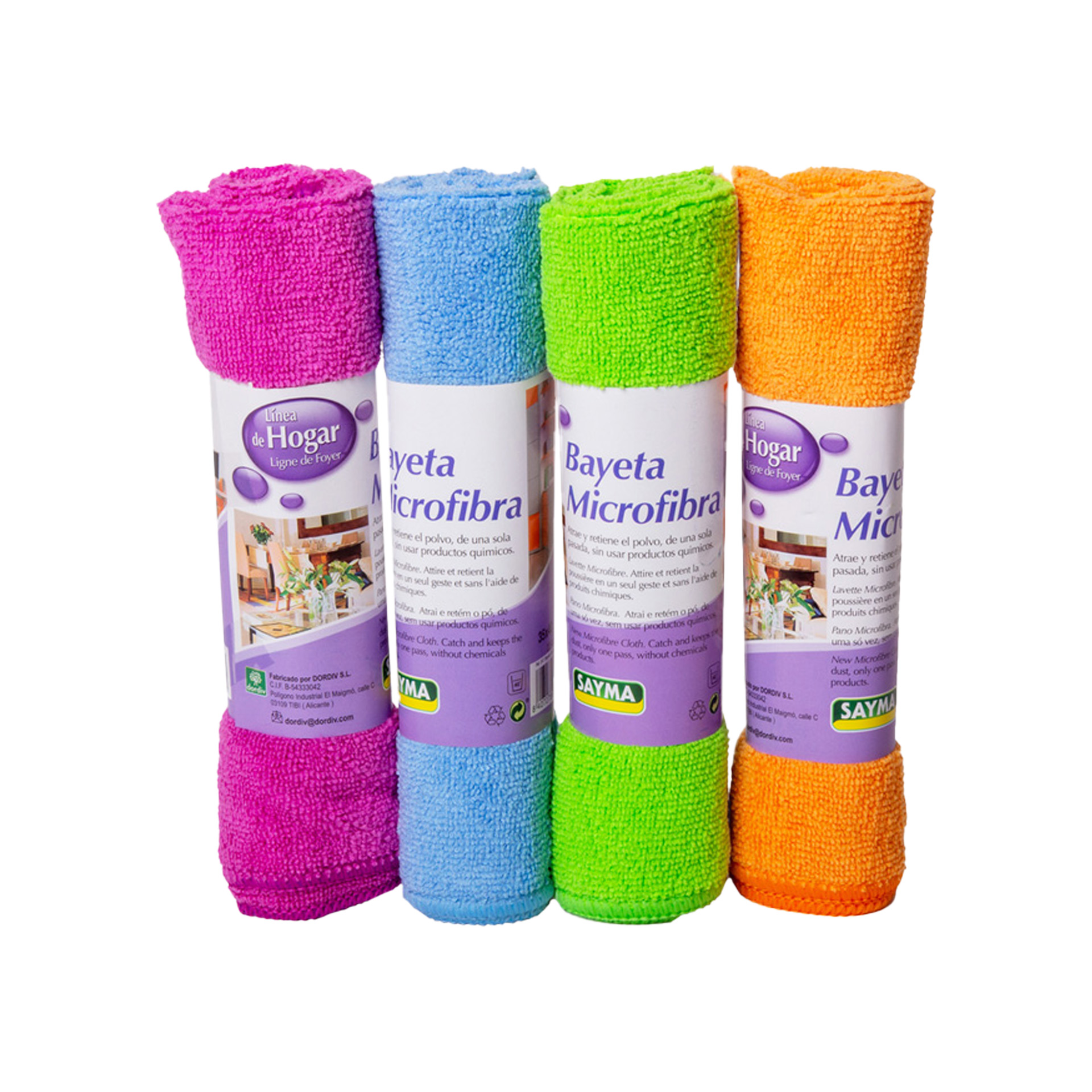 Pano Microfibra Sayma 35X40cm