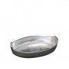 Tabuleiro Alum�nio Fundido Oval 24.5X14.5X4cm